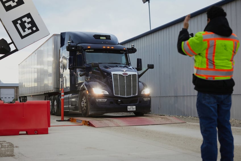 tens of thousands of driverless trucks to haul freight on highways in coming years