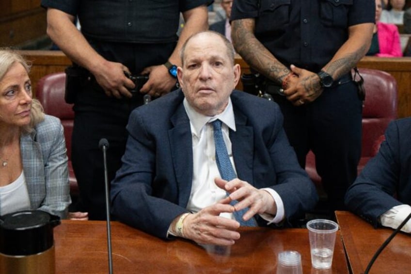 Former Hollywood film producer Harvey Weinstein appears in Manhattan criminal court during
