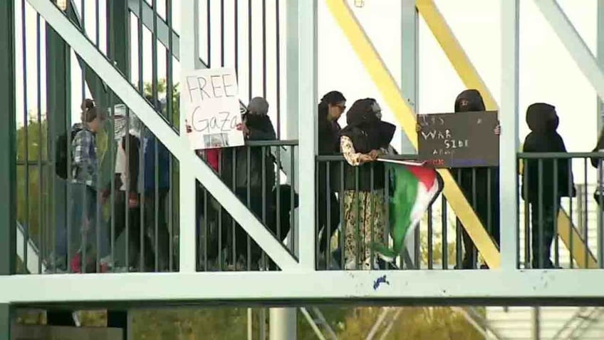 tensions lead to unrest at pro palestinian rallies across us cities