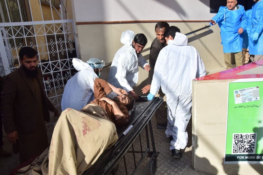 terrorist bombing campaign kills 28 in pakistan on day before heated election