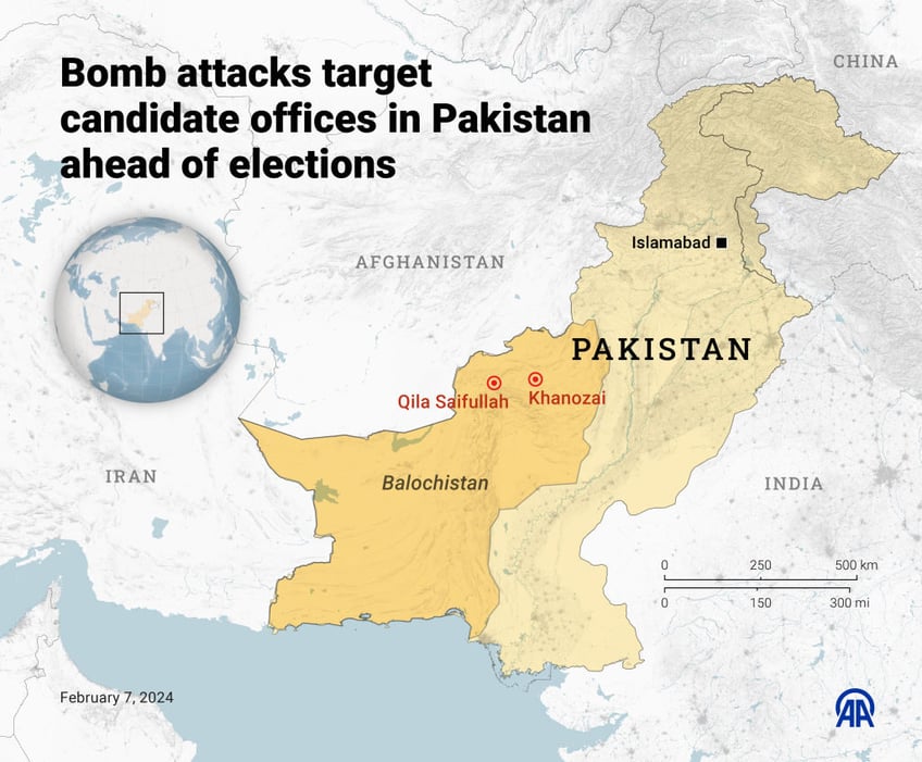 terrorist bombing campaign kills 28 in pakistan on day before heated election