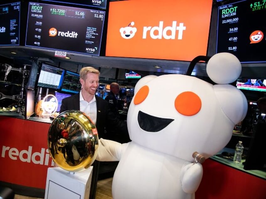 Reddit CEO Steve Huffman at stock market