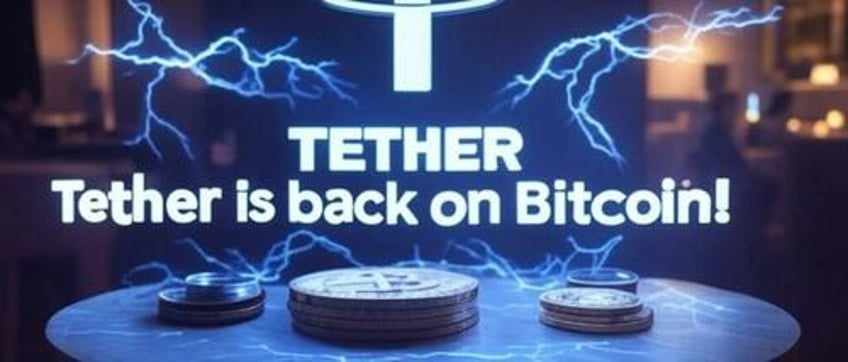 tether is back on bitcoin lightning dominance is just starting