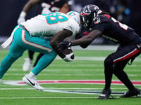 Texans' Calen Bullock talks scary play that left Dolphins' Grant DuBose hospitalized