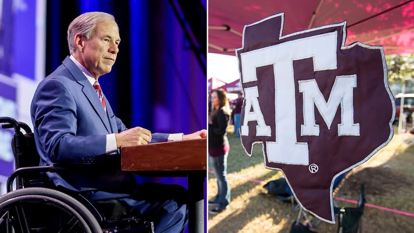 Gov. Greg Abbott and Texas A&M