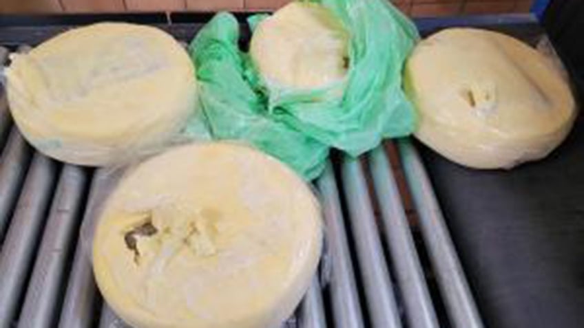 texas border officers find pounds of cocaine hidden inside wheels of cheese brought from mexico