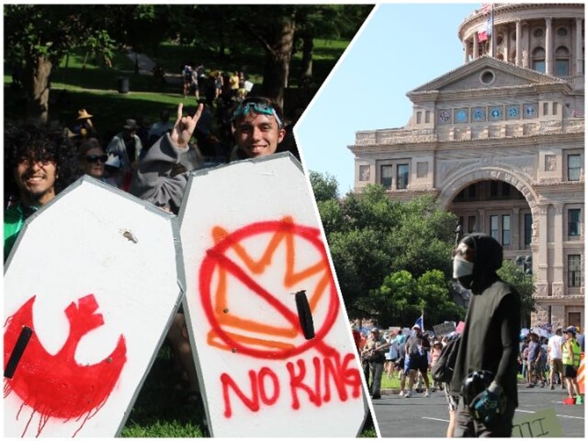 Texas Capitol Evacuated Ahead of 'No Kings' Protest in Austin (Randy Clark/Breitbart Texas