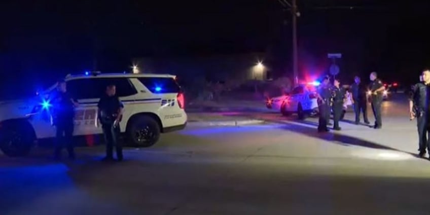 texas deputy shooting suspect barricaded amid manhunt 2 law enforcement officers shot