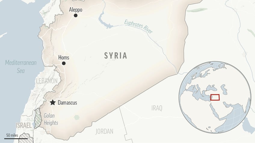 Syria map