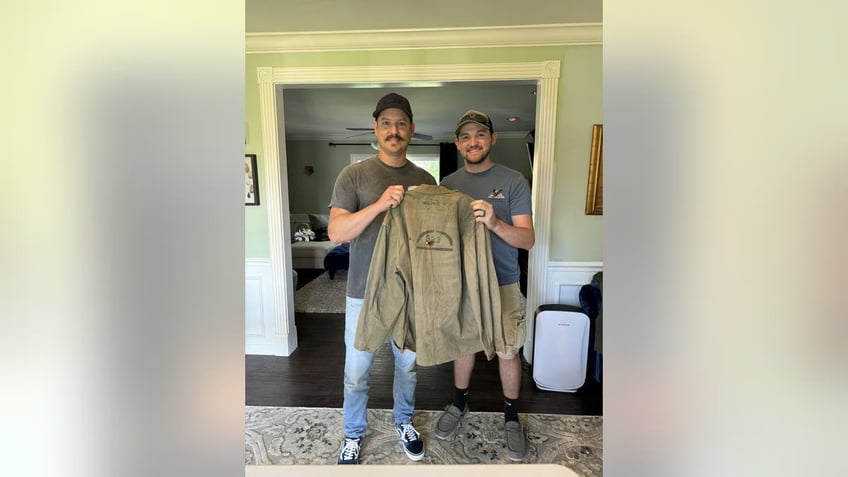 Texas man finds grandfather's military uniform