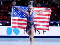 Texas native Amber Glenn wins biggest US women's figure skating title in 14 years, beating Japan's stars