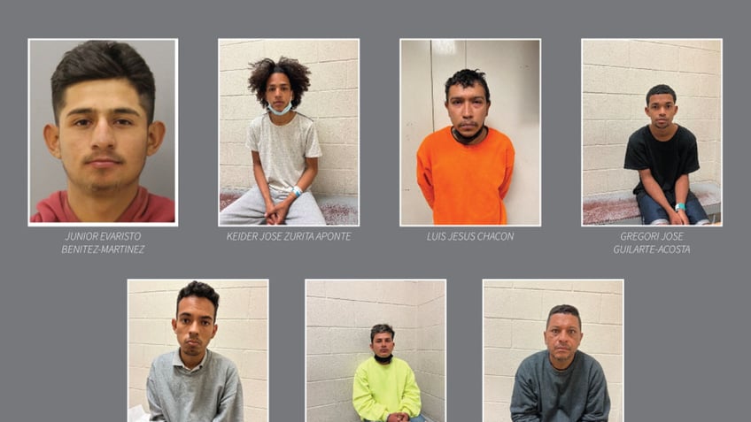 Texas DPS migrant mugshots