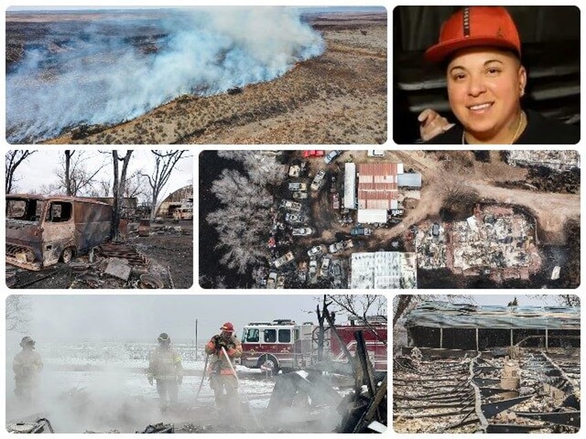 Smokehouse Creek Wildfires Day 4 (AP Photos and Facebook)