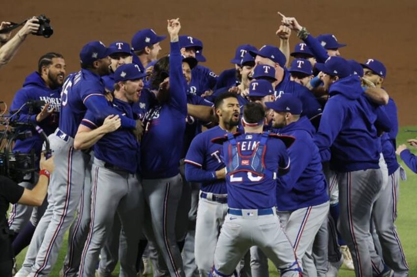 texas rangers capture first world series title