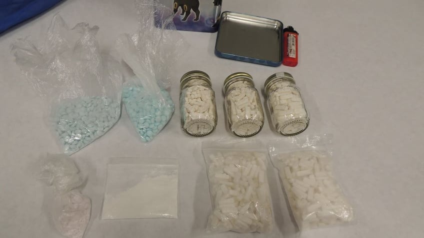 Thousands of fentanyl pills in jars