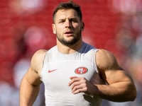 Texas Tech kicker who flashed supportive Trump message backs 49ers star Nick Bosa