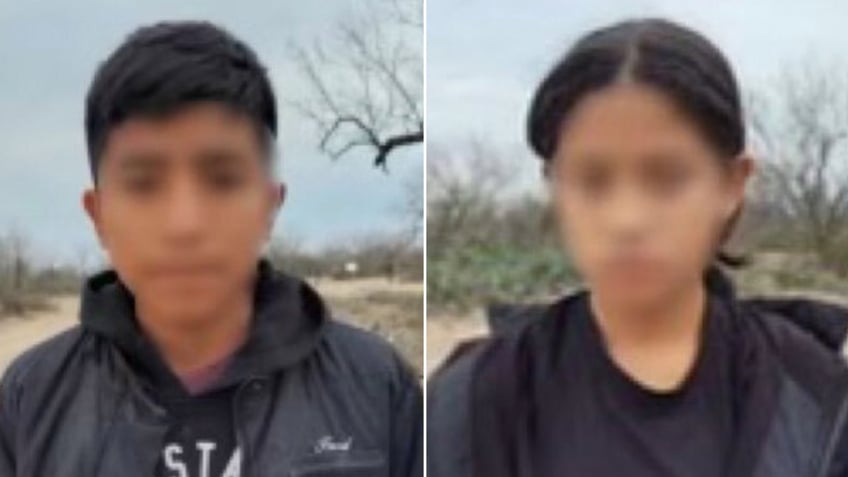 children found crossing the border