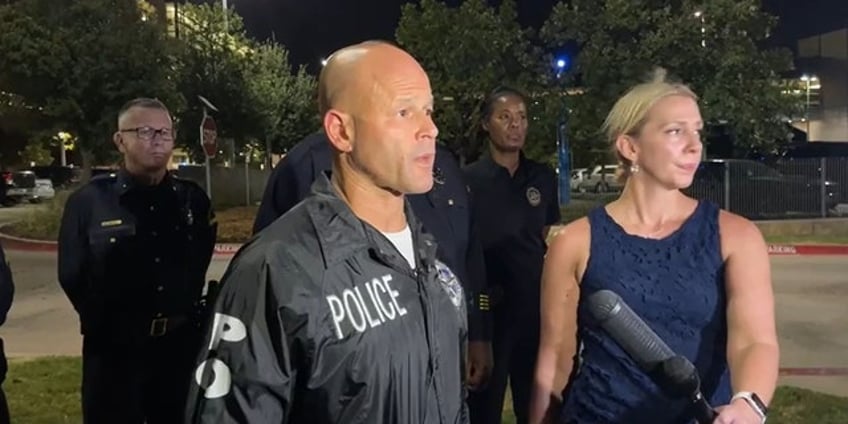 texas undercover police officer carjacked shot in exchange of gunfire with suspects