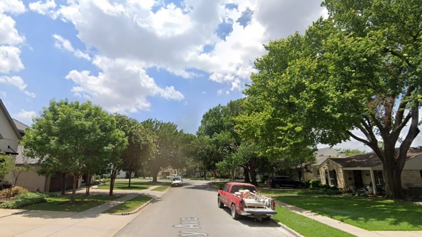 Elsby Avenue in the Bluffview neighborhood of Dallas.