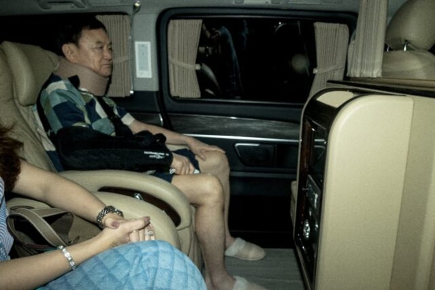 The controversial billionaire, twice elected premier and ousted in a 2006 military coup, w