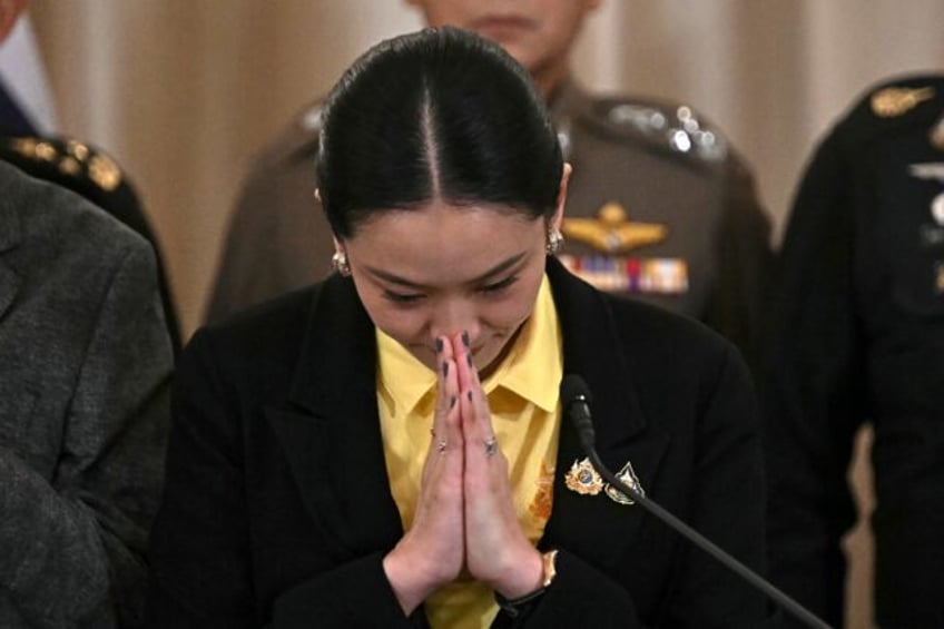 Prime Minister Paetongtarn Shinawatra, in office for less than a year, was forced to make