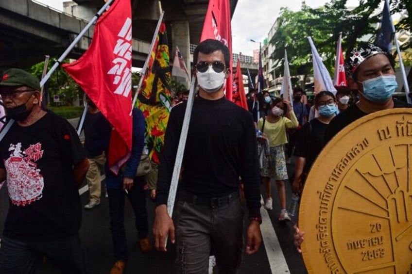 Panupong Jadnok, 27, was among the leaders of 2020's youth-led demonstrations