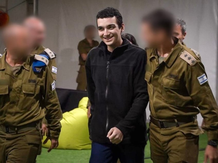 thank you president trump last living american hostage held by hamas in gaza freed returns to israel