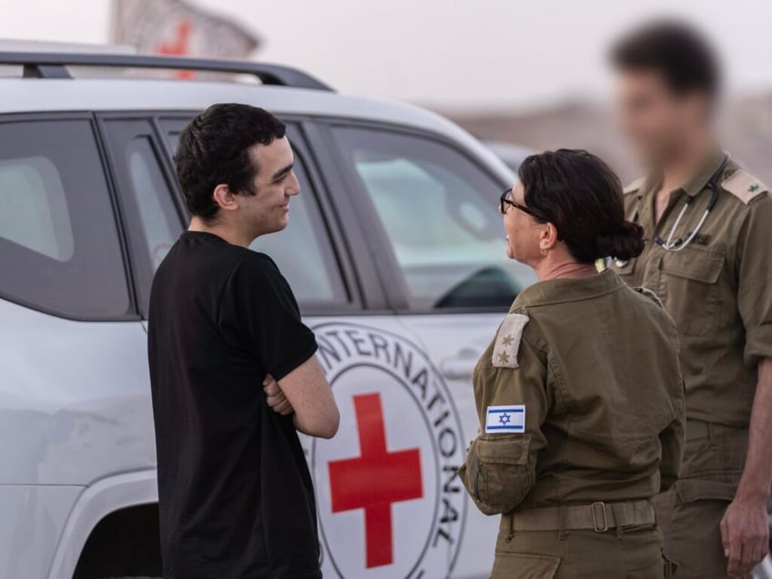 thank you president trump last living american hostage held by hamas in gaza freed returns to israel