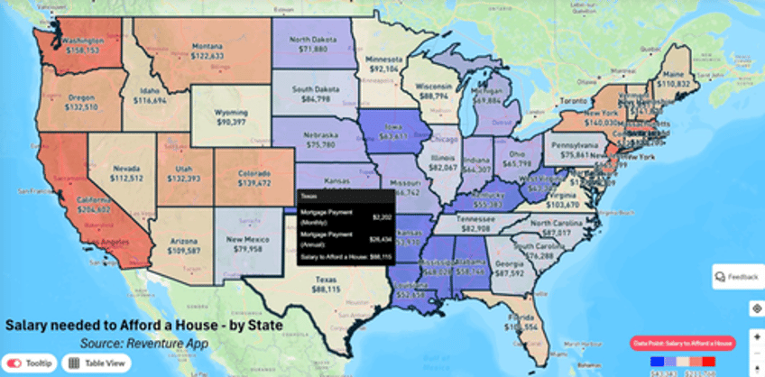 thanks biden harris map shows worst housing affordability in america