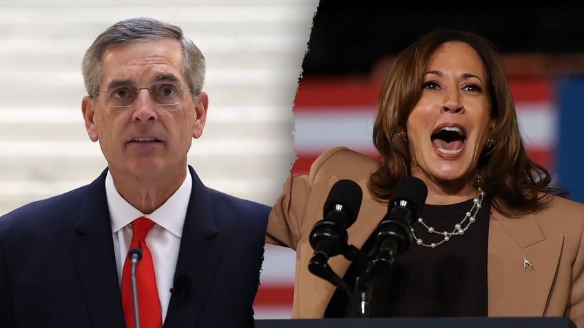 Brad Raffensperger, Kamala Harris