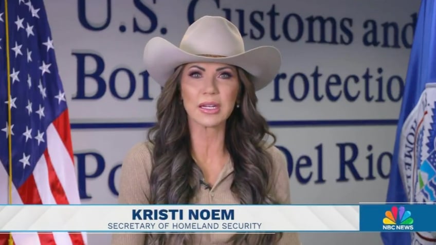 Noem on NBC News