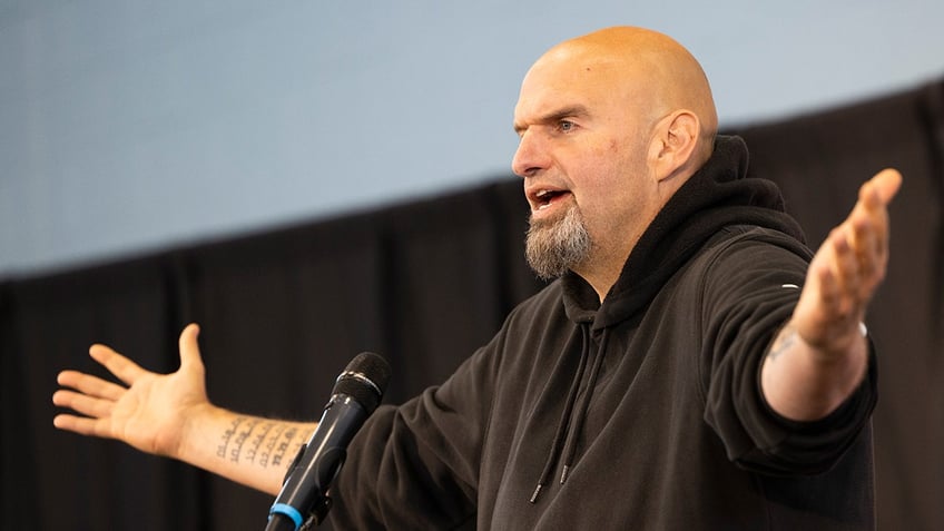 Pennsylvania Senate candidate John Fetterman