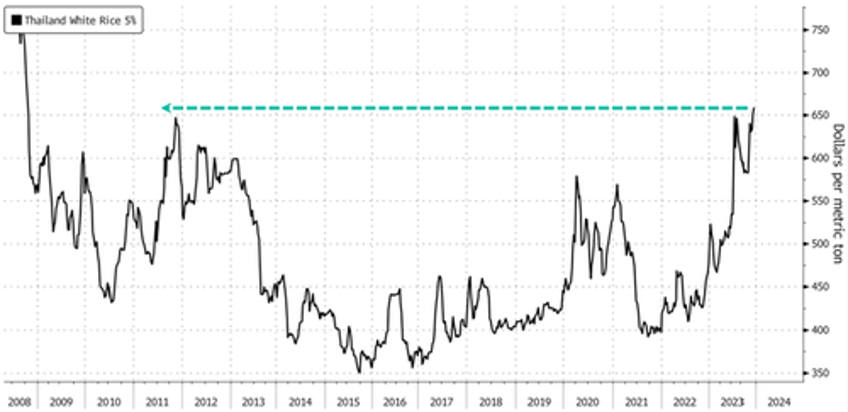 the cost of grain that feeds the world hits new 15 year high 