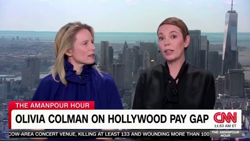 Olivia Colman on CNN