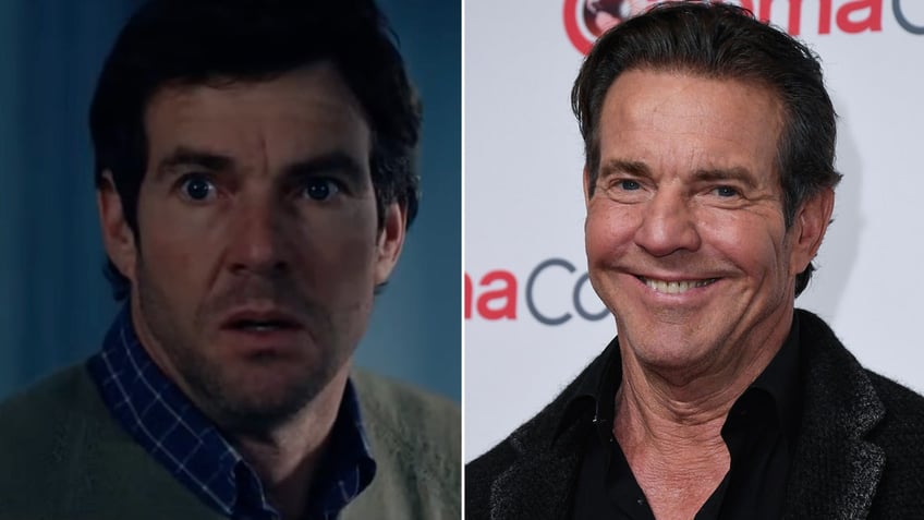 Dennis Quaid then and now split