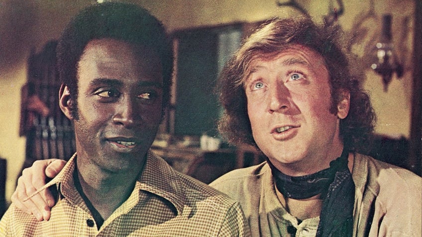 Gene Wilder and Cleavon Little in "Blazing Saddles."