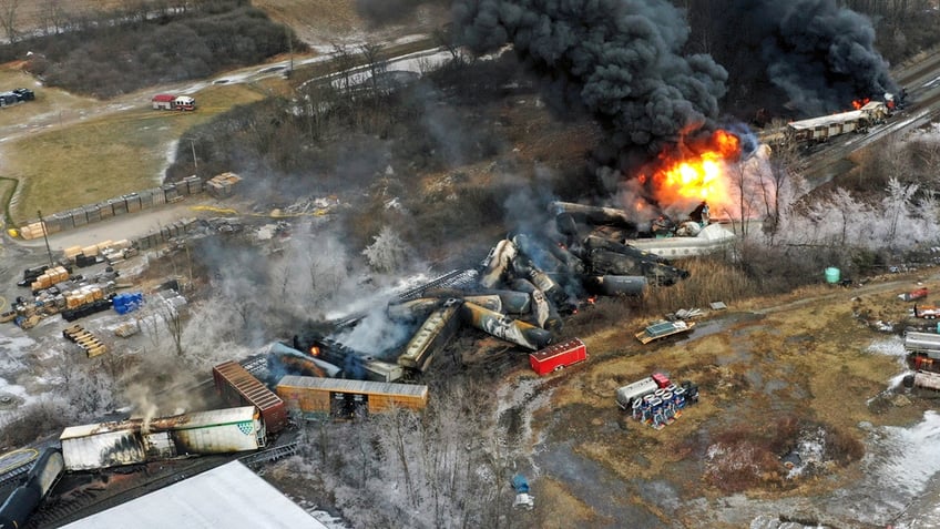 Ohio train derailment causes health concerns