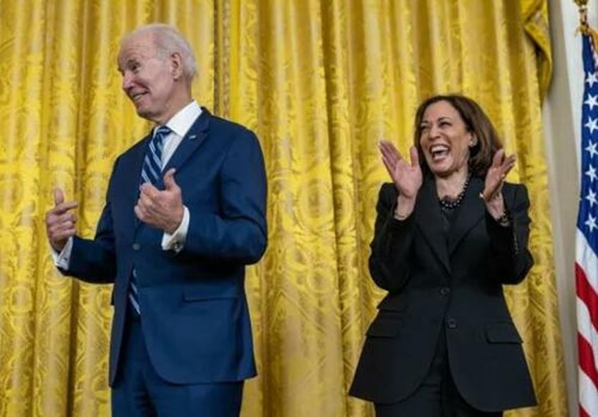 the harris campaign will base its platform on bidens fake economic accomplishments