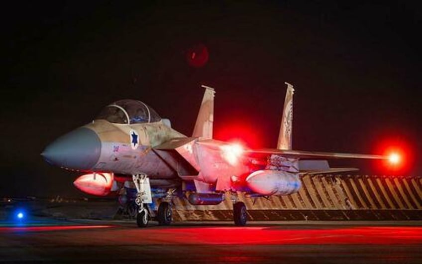 An Israel Defense Forces (IDF) fighter plane (photo via the IDF). 