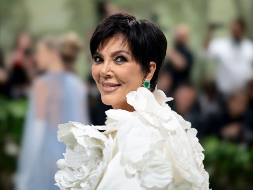 Kris Jenner attends The 2024 Met Gala Celebrating "Sleeping Beauties: Reawakening Fashion"