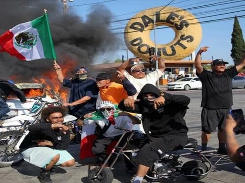 the la unrest poses a pressing national security threat to the us
