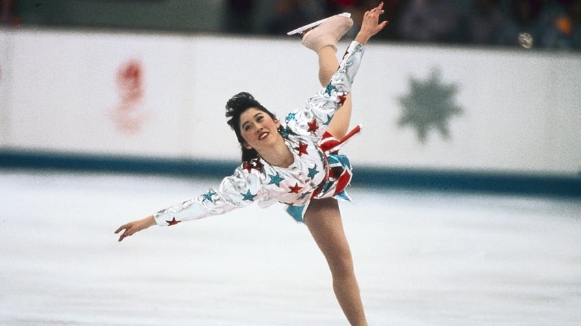 Kristi Yamaguchi ice skating