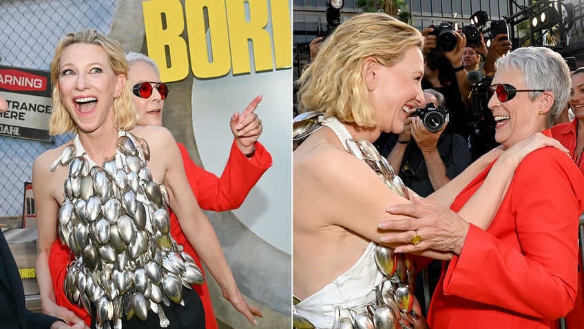 Cate Blanchett and Jamie Lee Curtis