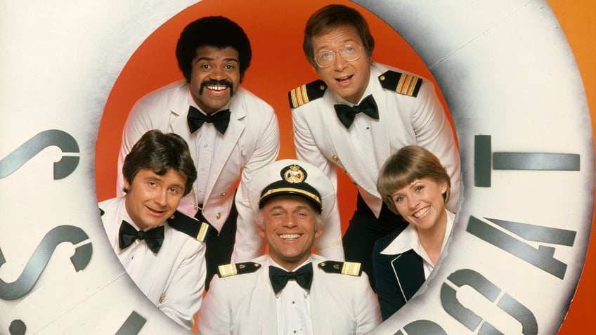 The cast of The Love Boat