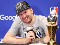 The NBA Finals were too late for Dallas’ Luka Doncic to watch as a kid. Now, he’s in them