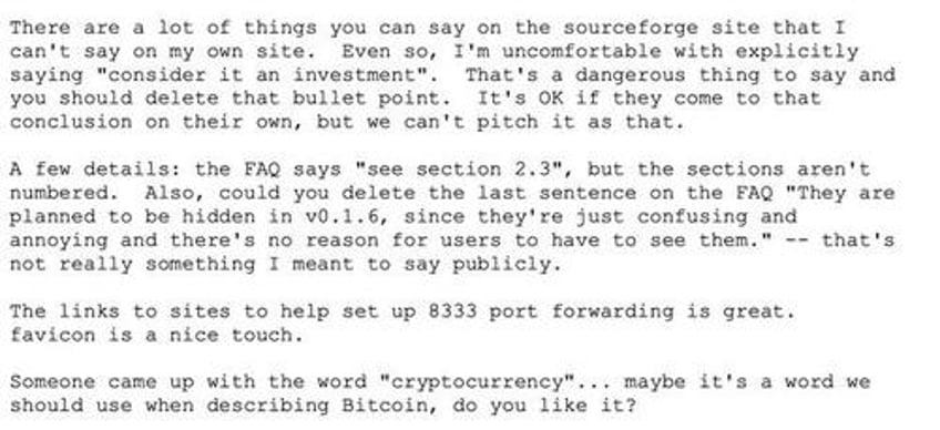 the new satoshi emails 120 pages detailing work on bitcoin