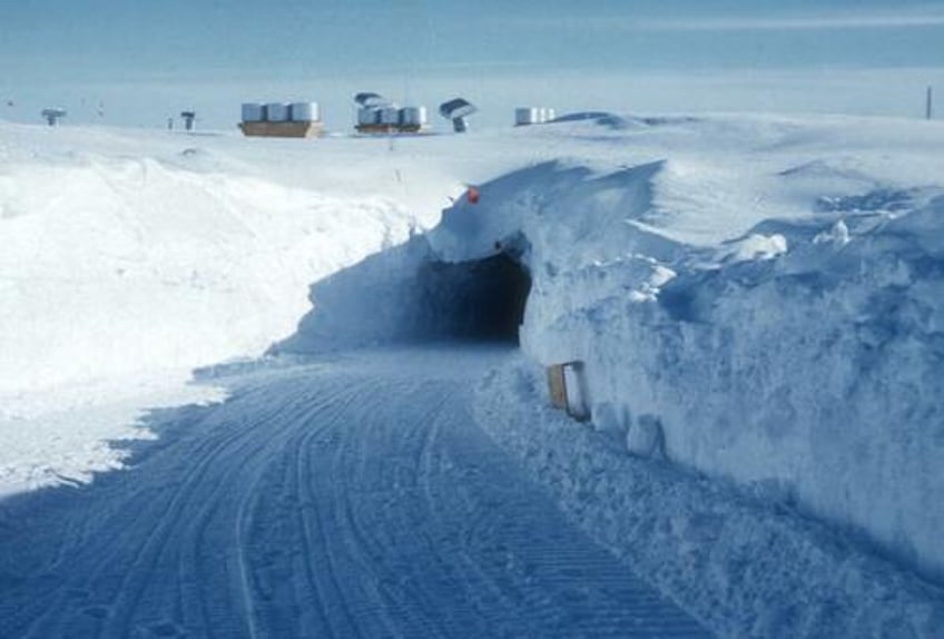 the nuclear missile launch sites buried under greenlands ice revealed
