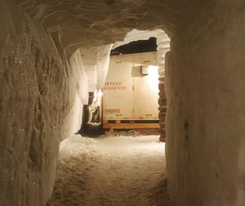 the nuclear missile launch sites buried under greenlands ice revealed