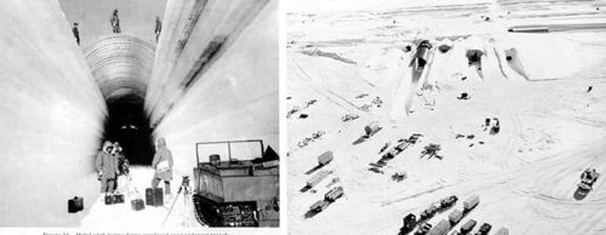 the nuclear missile launch sites buried under greenlands ice revealed