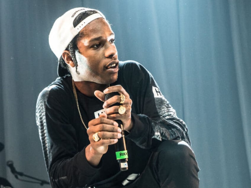 PARIS, FRANCE - MAY 30: A$ap Rocky performs at Le Bataclan on May 30, 2013 in Paris, Franc